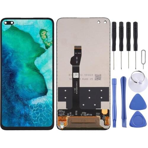 LCD Screen and Digitizer Full Assembly for Huawei Nova 6 / WLZ-AL10 / WLZ-TL10 (Black)