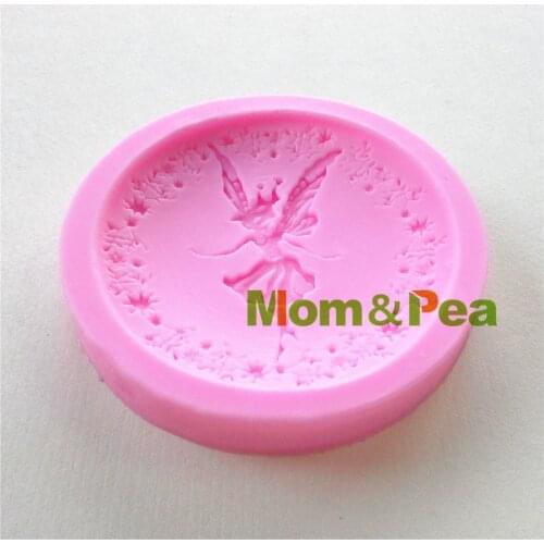 Mom&Pea 0948 Free Shipping Dancing Spirit Shaped Silicone Mold Cake Decoration Fondant Cake 3D Mold Food Grade