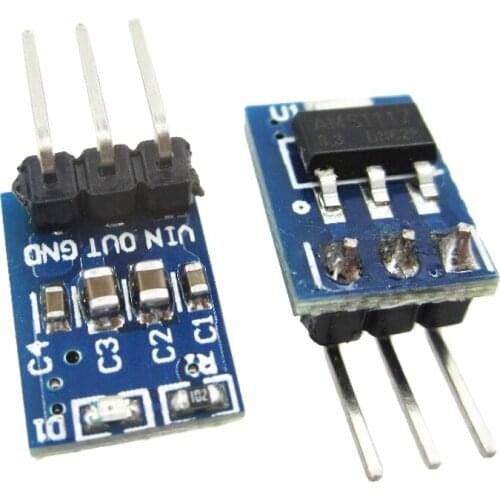 1pcs AMS1117 3.3V power supply module AMS1117-3.3 power module AMS1117-3.3V