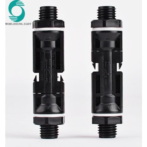 10 pairs per lot WSPVPC IP67 DC 1000V 2.5mm2 4mm2 6mm2 solar cable connector solar panel cable connector