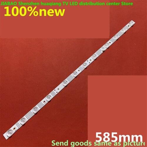 10PCS/LOT LED Backlight strip Lamp For TCL TV "LVW320NEAL 32HR330M12A0 V3 4C-LB3212-HR01J 32P6 32P6H 32P6H 6v LED