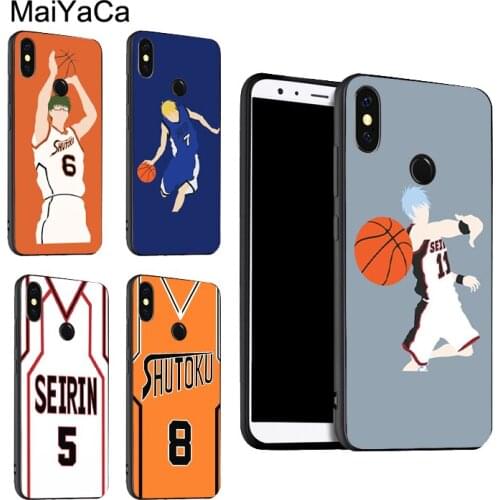 Kuroko No Basuke Uniform For POCO X3 F2 Case For Redmi Note 9 Pro 8 7 8T 9S 9A 9C For Mi Note 10 Lite 9T A3 Coque
