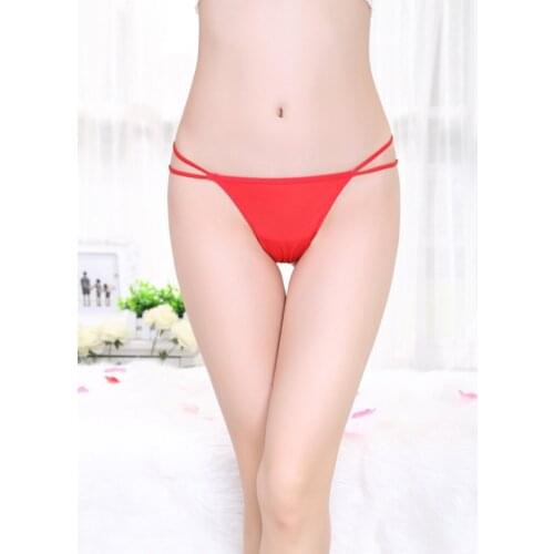Erotic lingerie can put jumpers ladies panties sexy temptation transparent thong T trousers with adult sex toys