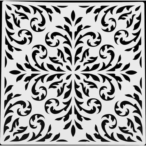 30 * 30cm size diy craft mandala mold for painting stencils stamped photo album embossed paper card on wood,fabric wall stencil