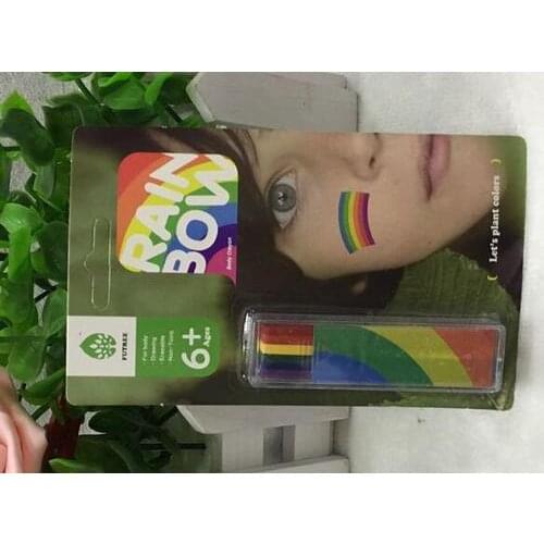 Halloween Face Body Oil-based Art Paint Flag Rainbow Fancy Dress Makeup Crayon