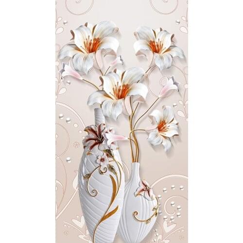 Art Flowers Vase Diamond Painting Floral Still Life Round Full Drill Nouveaute DIY Mosaic Embroidery 5D Cross Stitch Home Decor