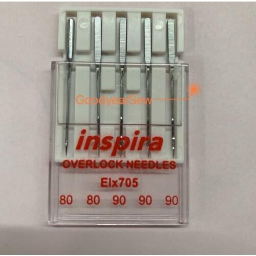 Inspira ELx705 household multifunctional overlock sewing machine needle viking pfaff original 2022 needle