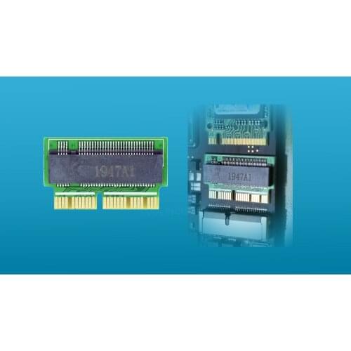 M.2 Adapter NVMe PCIe M2 Adapter To SSD 2230 2242 2280 For Upgrade Macbook Air 2013-2017 Mac Pro