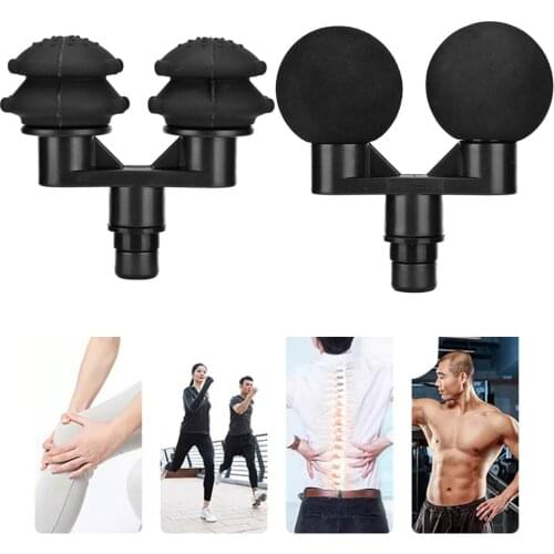 Massage Head Muscle Massage Tool Body Exercising for Tissue Muscle Massager Fitness Therapy Vibration Fascial Gun