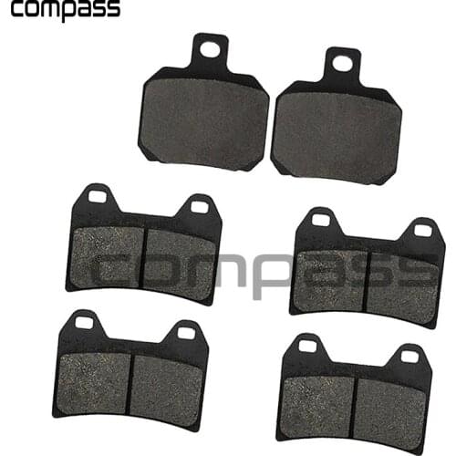 Motorcycle Front and Rear Brake Pads for BENRLLI TNT 1130 Titanium 2005 TNT1130 Tornado Naked TRE 2006 2007