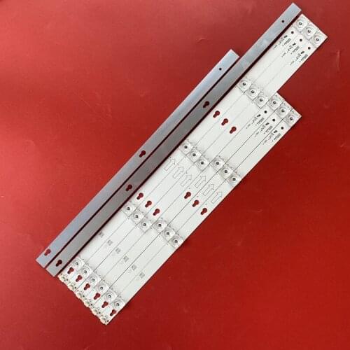 100% New 8pcs/Kit LED strip for TCL U55P6006 LVU550ND1L CD9W10 V1 08-55D2980-LPE001A T0T_55D2900 4C-LB5504-HR21J 4C-LB5505-HR21J