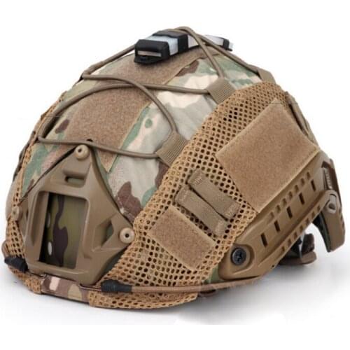 New Airsoft Hunting Tactical Military Combat Helmet Cover CS Wargame Sport Helmet Cover For Ops-Core PJ/BJ/MH Type Fast Helmet