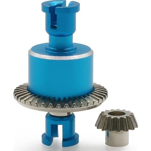 Full set Metal Differential Gear Assembly for rc hobby model car 1/18 Wltoys A959 A969 A979 K929 hopup upgraded parts