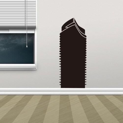 Water Tower Zaragoza Skyline Globe Earth Country Wall Vinyl Sticker Custom Made Home Decoration Fashion Design Waterproof Decal