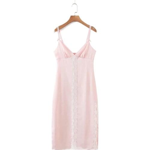 Розовые летние платья ZXQJ China At AliExpress