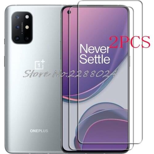 2PCS FOR OnePlus 8T Tempered Glass Protective On OnePlus8T 8T+ 5G Screen Protector Film Cover