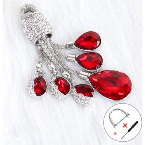 Auto Car Key Chain Crystal Tears of the Sky Car Keychain Styling Creative Mini Car Key Ring Keyring for BMW VW Audi Honda Ford