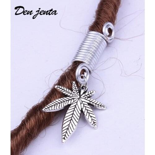 Reggae Braid Beads Hair Jewelry Accessories Dreadlock Antique Hair Coils LOC Jewelry Hair Pins For Women Girls