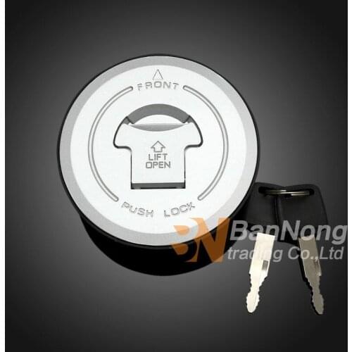 High quality Motorcycle Fuel tank cover Tan Cover Fuel Gas Cap Lock + Key For HONDA VTR250 Horent 250 CB750 CB1300 X4