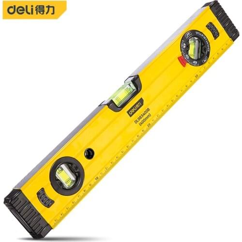 Deli Digital Protractor Angle Finder Inclinometer Electronic Measurement Level Angle Slope Test Ruler Length 400mm Three Styles
