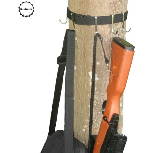 Treestands Multi-Hook Accessory Holder,Tree Strap with Hooks,Easy To Hang Your Bag, Pack, Rifle, Binoculars, Water Ect