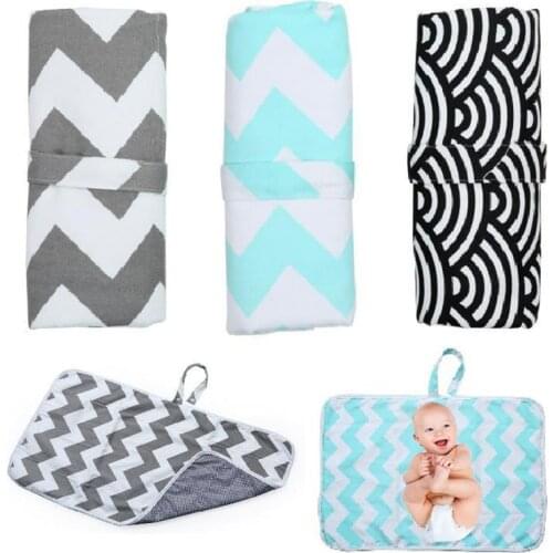 Baby Portable Foldable Washable Compact Travel Nappy Diaper Changing Mat Waterproof Baby Floor Mats Play Changing Mat Baby Care
