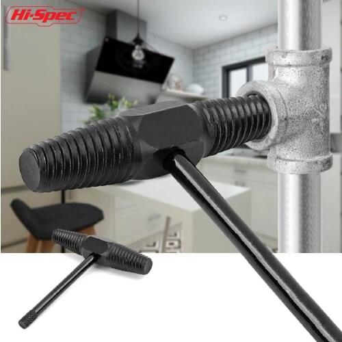 Hi-Spec Screw Extractor Broken Wire Extractor Faucet Double-head Triangle Valve Universal Tap Screw Extractor Pipe Valve Tap