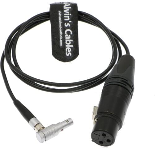Alvins Cables Arri Alexa Mini Audio Cable 5 Pin 00B Male to Original XLR 3 Pin Female