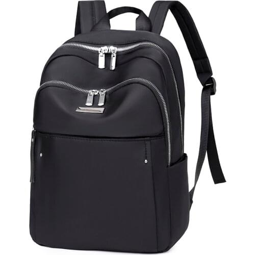 Fashion backpack ladies new Oxford cloth waterproof multi-function travel backpack large capacity comfortable school bag