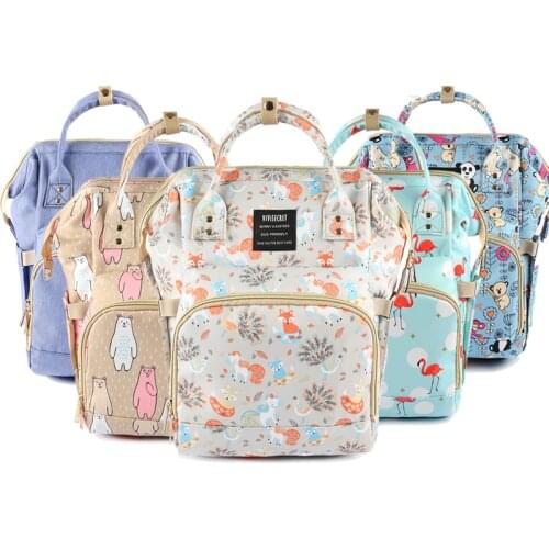 Mummy Maternity Diaper Bags Waterproof Large Capacity Baby Backpack For Moms Stroller Organizer Womens Shopper Fashion Bag 2020