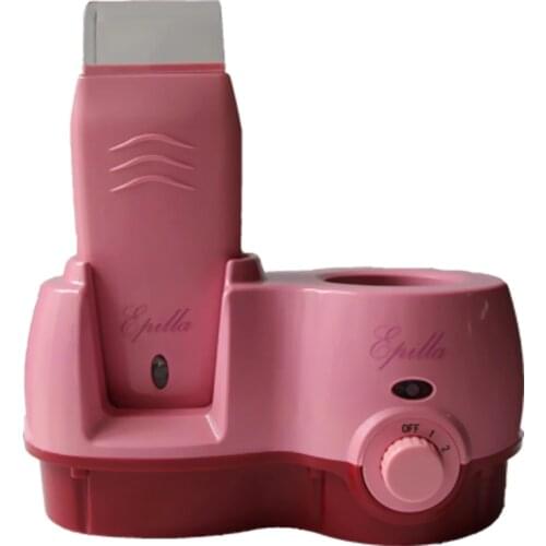 Paraffin Epilator Hair Removal Waxing Machine-2 in One melt Beans Heater Machine Roll-on Cartridge Depilatory For hand Foot