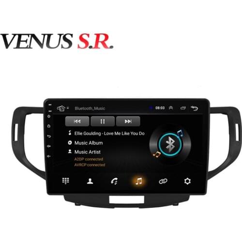 VenusSR Android 8.1 Car DVD Player GPS Navigation Multimedia For Honda Accord 8 Spirior Radio 2008-2012 car stereo head unit