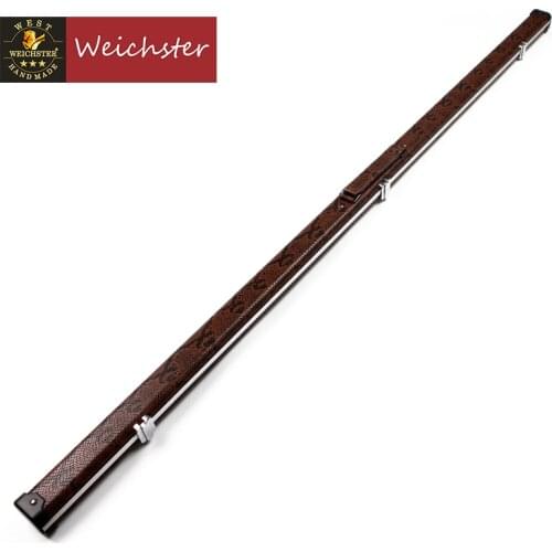 Weichster One 1 Piece Snooker Pool Cue Case Slimline Aluminium Case Holds 1 Cue