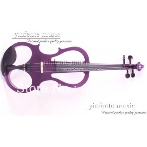 16'purple color 4 string Electric viola High quality i can make 16.5"and 15.5" pickup viola