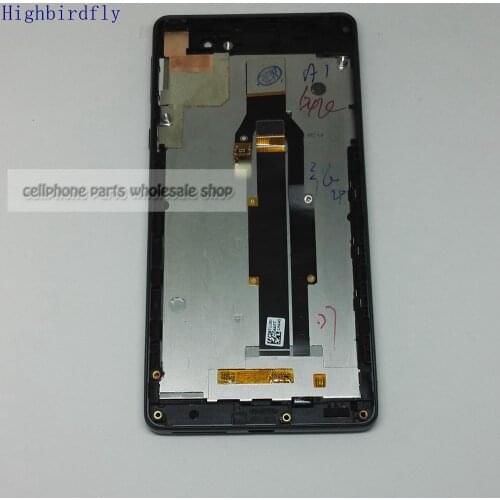 For Sony Xperia E5 F3311 F3313 Lcd Screen Display+Touch Glass Digitizer+Frame Assembly Replacement Parts