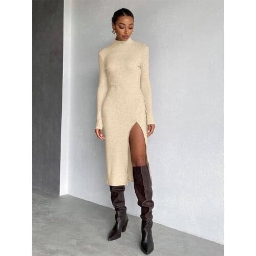 FESSON Fashionable Knitted Dresses