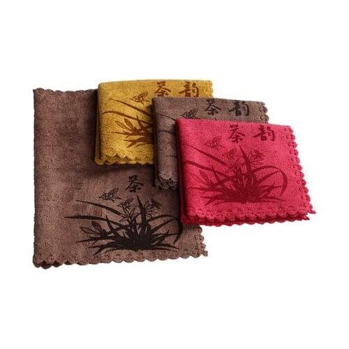 3 pieces Suits Thick tea towel tea table wipes kung fu tea accessories tea ceremony