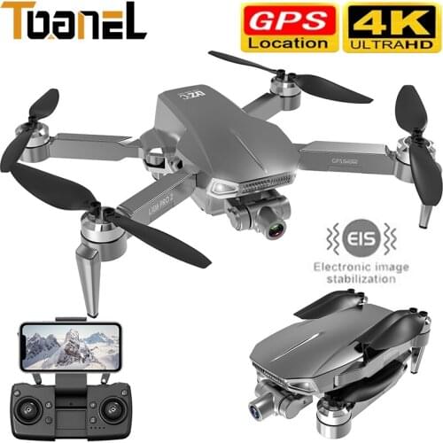 L106Pro2 Drone Brushless Motor Folding RC Helicopter 5G FPV 4K HD Aerial Photography Two-axis EIS Anti-shake Gimbal GPS Aircraft