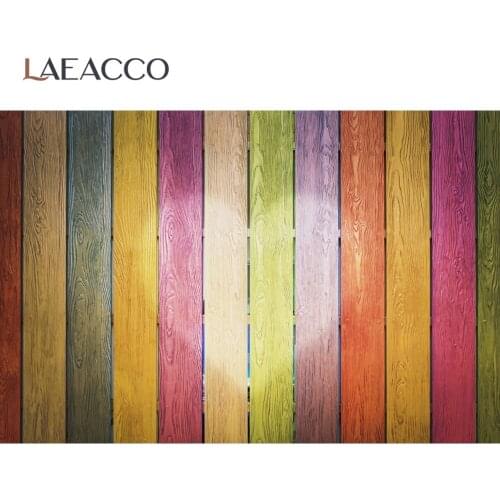 Laeacco Photo Backgrounds Colorful Planks Wooden Board Red Love Heart Baby Portrait Photography Backdrops Photocall Photo Studio