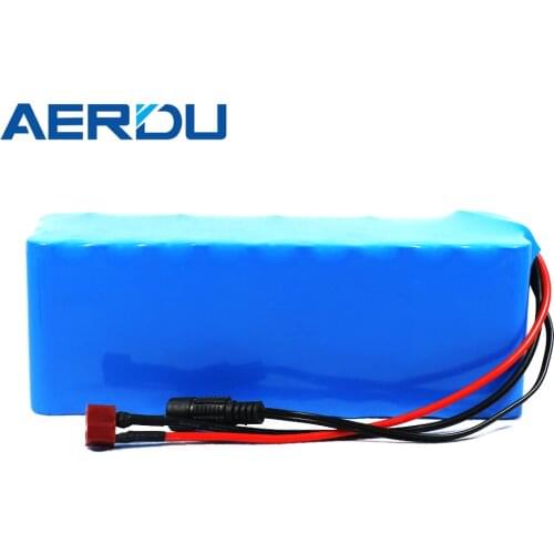 AERDU 36V 42V 7.5Ah 10S3P 20A BMS High power capacity 18650 lithium battery pack electric bicycle scooter ebike motorcycle