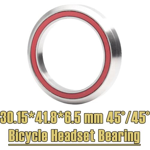 MH-P08 Bearing 30.15*41.8*6.5 mm 45/45 ( 1 PC ) Balls Bicycle 1-1/8 Inch Headset Repair Parts Ball Bearings