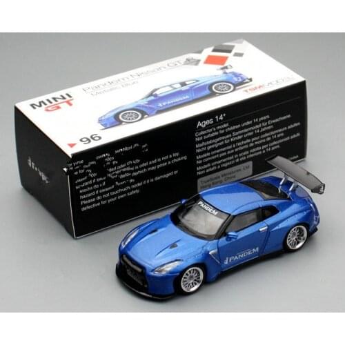 MINIGT 1:64 96 GTR R35 pandem Collectible Rocket Rabbit modified alloy car model