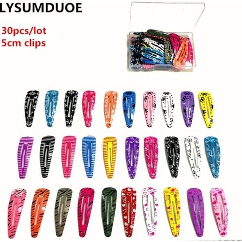 Korean Fashion Flower Hair Clip Leopard Dripping Hairpin Kawaii Barrette Cute Headdress Hairclip Gift Box Girls Hair Accessories