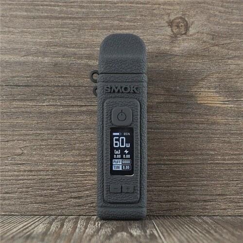 New Fashion Black Rainbow Luminous Soft Silicone Rubber Cover for Smok RPM 4 Bag Protector Case Shell for Smok RPM4