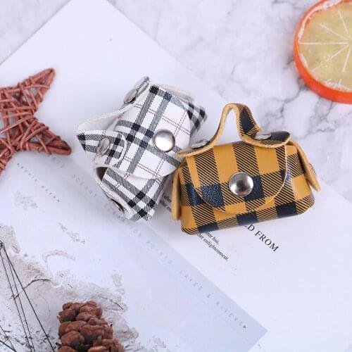 New Style 1 Pcs Fashion Doll Handbag Lady Leather Bag Purse Accessories Dollhouse Kids Toy