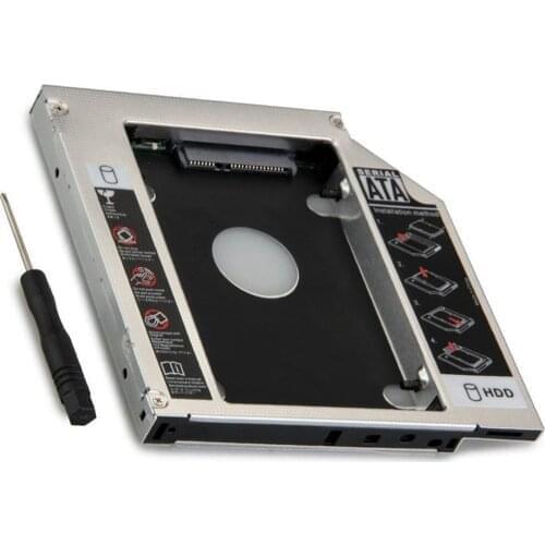 2nd HDD SSD Hard Drive Optical bay Caddy Frame Adapter For Asus K42 K43 K52 K53 K70 K73 k52j k53e X53S K53U A52J A52JT DS-8A5SH