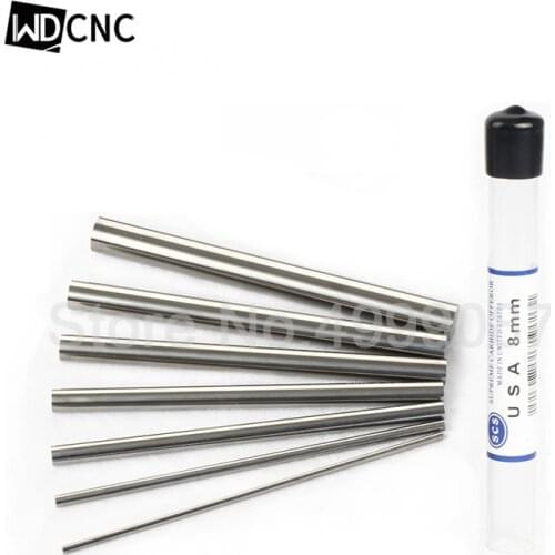 8-16mm Tungsten carbide Rod HRC55 Tensile Without coolant holes Tungsten Solid Carbide Bar Round rod