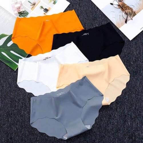Women Seamless Safe Underpants Low Waist Slims Fit Elastic Breathable Underwear TT@88
