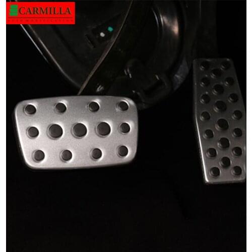 Carmilla AT MT Car Pedal Protector for Chevrolet Cruze MK1 Sedan Hatchback 2009 - 2018 Gas Brake Cluth Pedals Cover Auto Parts