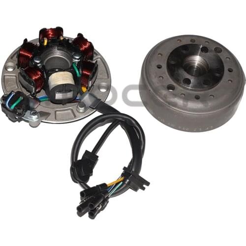140cc engine ignition electromagnetic stator electromagnetic flywheel kit is suitable for LF140 YX140 horizontal engine parts